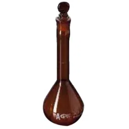 Glassco 50ml Volumetric Flask with Penny Head Glass Stopper, 130.524.05A-17