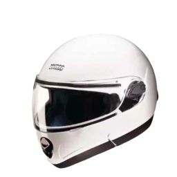 Studds Ninja 2G Expanded Polystyrene White Flip Up Full Face Flip Up-Full Face Helmet, Size: Large-picture-48