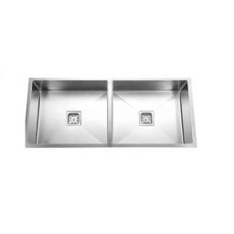 Crocodile 41x20x10 inch Double Bowl Stainless Steel Kitchen Sink, CR-17-image-88