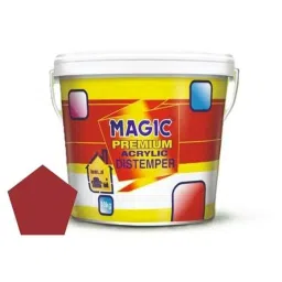 Magic Paints 1101 20kg Fire Red Matte Finish Acrylic Distemper Paint-image-44