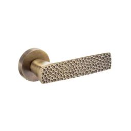 Dorset 150mm Nickel PT Finish Door Handle, Deco-28