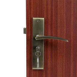 Handle Waala Lobos 8 inch Stainless Steel Antique Brass Finish Cylindrical Plate Mortise Door Lock Set-picture-26