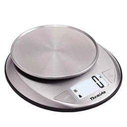 Themisto 5kg Stainless Steel Silver Digital Kitchen Weighing Scale, TH-WS20-34