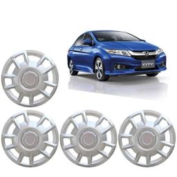 Auto Pearl 4 Pcs 15 inch ABS Full Caps Car Wheel Cover Set for Honda City New-26