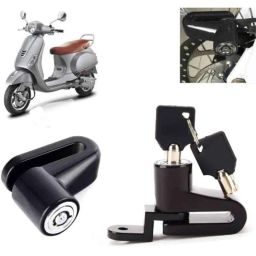 Auto Pearl Steel Black Heavy Duty Anti Theft Disc Brake Lock for V 150, Lock_742-10