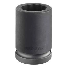 Facom 28mm 3/4 inch Square Drive 12 Points Impact Socket, NKD.28A-picture-0