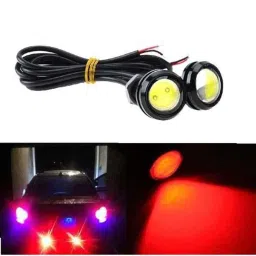 AllExtreme EXELLR2 2 Pcs 9W Red Eagle Eye Number Plate LED Light-0
