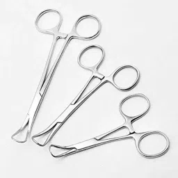 Forgesy 3 Pcs Stainless Steel Towel Forceps Set, SUNX73-image-5
