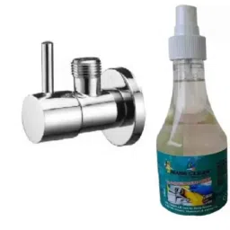 Senkiddpro Turbo Stainless Steel Chrome Finish Wall Mounted Angle Cock with Tap Cleaner Spray-image-95