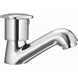 Mayur Ocich Elvira Brass Wall Mounted Heavy Duty High Flow Silver Pillar Cock-image-42
