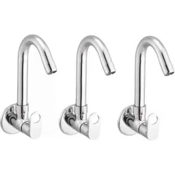 Fastgear Prime Brass Chrome Finish 360 deg Aerator Foam Flow Sink Tap (Pack of 3)-25