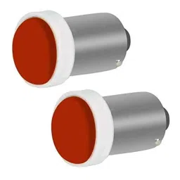 AllExtreme EXBA9SR1 BA9S 5W 5 SMD Red Interior License Plate Wedge Dome Trunk Dashboard LED Parking Light for Car, Bike &a; Motorcycle (Pack of 2)-42