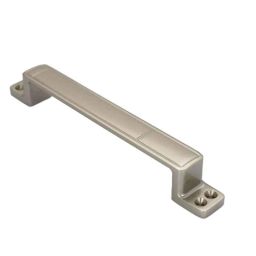 RAB 6 inch Zinc Satin Finish Drawer Pull Handle, 1005 (Pack of 3)-image-31