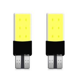 AllExtreme EXT6SCW 2 Pcs White 3W T10 6 SMD Dome Indicator LED Parking Light Set-16
