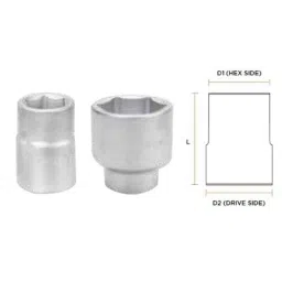 Groz 27mm 3/4 inch Drive Hex Socket, SKT/H/3-4/27/MT-picture-30
