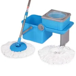 Trueware Blue Plastic Foldable Mop-picture-34