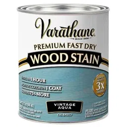 Rust-Oleum Varathane 297427 946ml Vintage Aqua Oil Based Premium Fast Dry Wood Stain-image-11