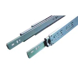 Ebco 450mm Stainless Steel Sleek Telescopic Drawer Slides, STDS-45-35 (Pack of 2)-48