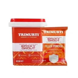Trimurti Premium 5kg Snow White 001 Epoxy Grout Filler Powder for Floor &a; Wall Tiles-picture-27