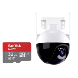 Cybernautt X9K 2MP Full HD Smart Wi-Fi Camera with Motion Detect, Alarm, 2 Way Audio, SD\Cloud Recording Options &a; Free 32GB Memory Card-30
