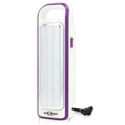 Pick Ur Needs 5W Three LED Tube Purple Rechargeable Lantern Cum Emergency Light, PUN 9114-picture-30