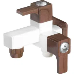 Sparsh Pearl LDP-1407 Ludo Pine 15lpm Plastic Blue &a; White Bib Cock with Flange for Bathroom &a; Kitchen-30