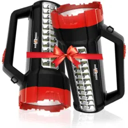 Pick Ur Needs 75W 12V Plastic Red Rechargeable Emergency Light, EL-6106 (Pack of 2)-picture-8