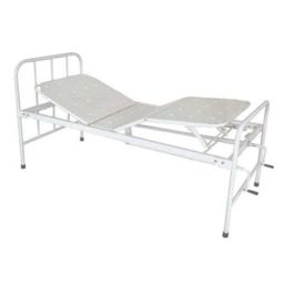 Saviour Chem Mild Steel White Full Fowler Hospital Bed-23