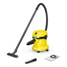 Karcher 15 Litre 1000W 220-240V Yellow Wet &a; Dry Vacuum Cleaner, WD-2 PLUS V-15/4/18-picture-2