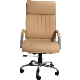Chair Garage PU Leatherette Sandalwood Adjustable Height Office Chair with Back Support, CG167-image-53