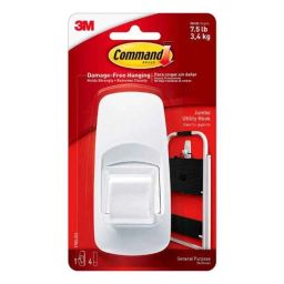 3M Command Jumbo Plastic White Utility Hooks-picture-44