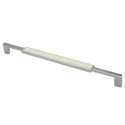 RAB 288mm Zinc White Chrome Finish Drawer Pull Handle, 301 (Pack of 3)-image-60