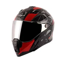 Vega Storm Drift ABS Black &a; Red Motocross Helmet, Size: (L, 600 mm)-picture-5