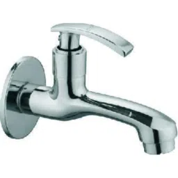 Evic Sigma Stainless Steel Chrome Finish Silver Wall Mounted Long Body Tap (Pack of 4)-44