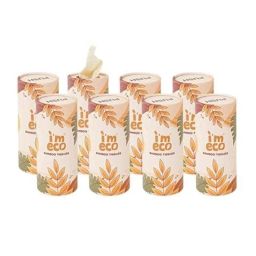 Im Eco 2 Ply 50 Pulls Bamboo Soft Facial &a; Car Tissue, IMEBCT8 (Pack of 8)-52