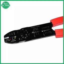 B K Jagan &a; Co 5 in 1 Red &a; Black Multi Tool Crimping Plier, 547C7T image 3