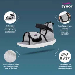 Tynor Cast Shoe, Size: L image 3