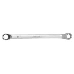 Baum 14x15mm Chrome Vanadium Steel Bi-Hexagon Ring Spanner, Art-23E-picture-21