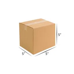 MM WILL CARE 12.7x12.7x12.7cm Brown Paper Square Box, MMWILL1640, (Pack of 50)-image-99