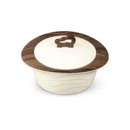 Trueware Zinna Fusion 2000ml Brown Casserole Set with Wooden Finish Top-picture-43
