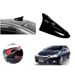 Auto Pearl ABS Black Universal Replacement Shark Fin Car Roof Antenna For Honda City 2017-image-38
