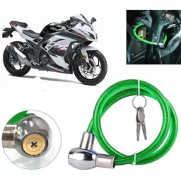 Auto Pearl PVC &a; Plastic Green Heavy Duty Cable Lock for 300, 317-picture-20
