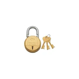 Godrej Navtal 8 Lever Deluxe Hardened Padlock with 3 Keys, 3282-2