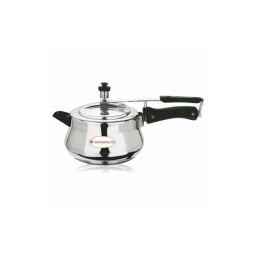 Wonderchef Ultima 5.5 Litre Aluminium Inner Lid Silver Pressure Cooker-picture-3