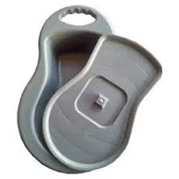 Lab Junction Plastic Grey Bed Pan for Adult with Cover, LJ-0140-image-27