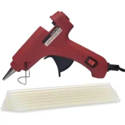 Bandook 20W Red Glue Gun with 25 Pcs Transparent Glue Sticks-image-5