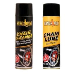 Kangaroo 500ml Chain Lube &a; 500ml Chain Cleaner Spray Combo-image-67