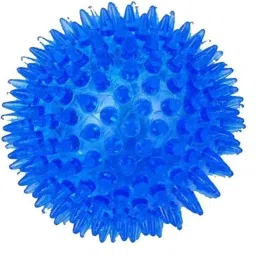 Agarwals 3 inch Non-Toxic Rubber Blue Dog Teething Toy-picture-9