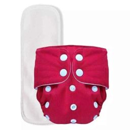 Fastgear Cotton Reusable Baby Diaper with Insert Pad, FG883, Size: Medium-image-90