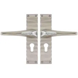 Link 10 inch Plate Zinc Mortise Door Lock Set with Cylinder for Both Side Key, 2021-picture-38